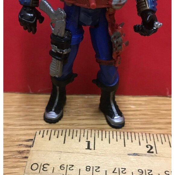 Black Scales Action Figure Chap Mei Dark Heroes 3.75" Vintage - Picture 5 of 6